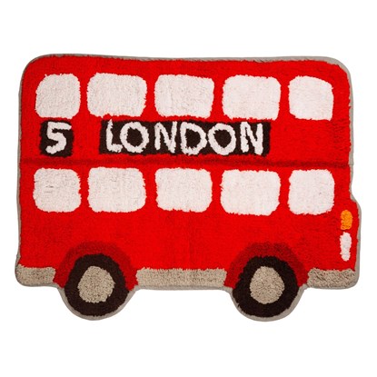 Dětský koberec London Bus Red_2