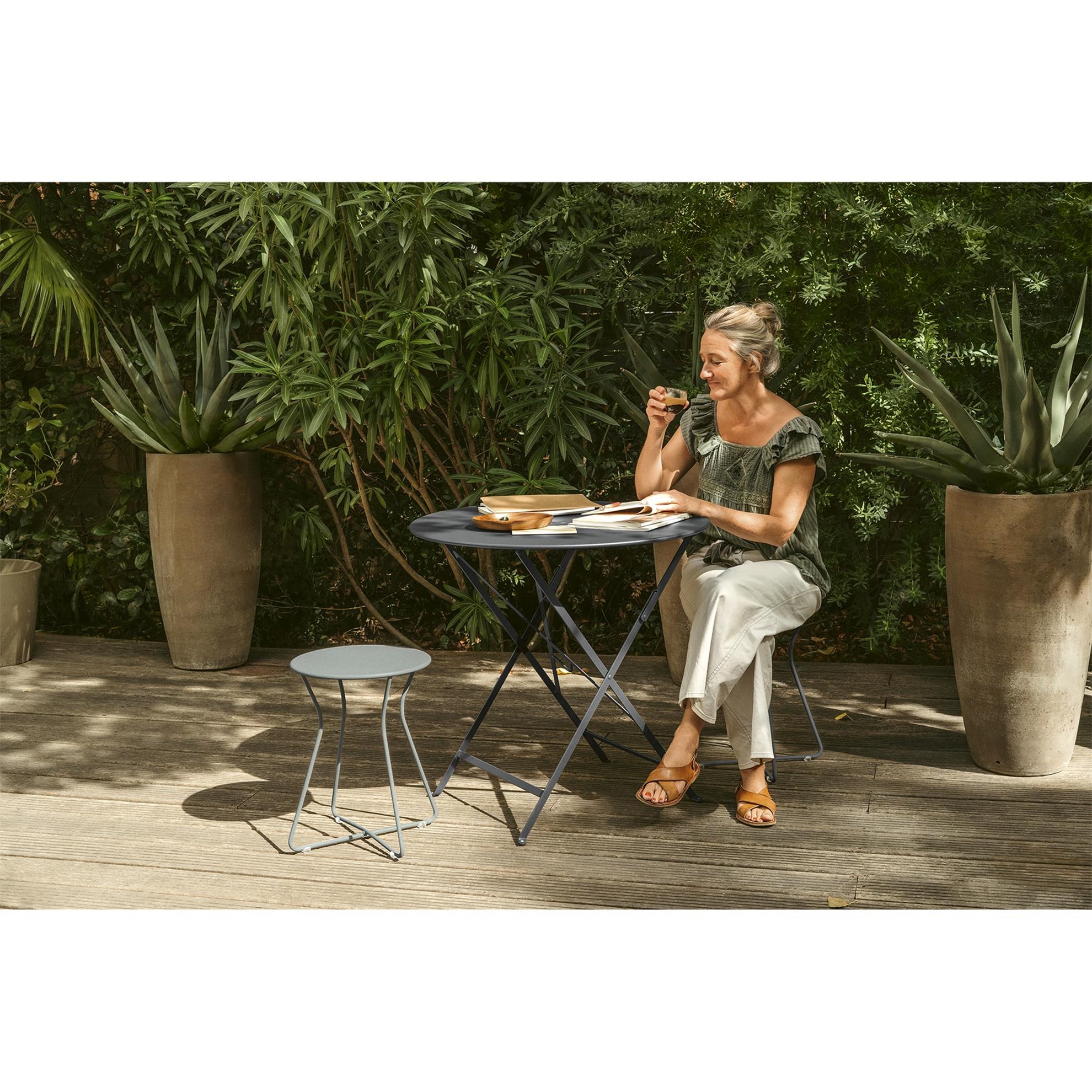 Skládací stolek BISTRO P.77 cm - Capucine_0