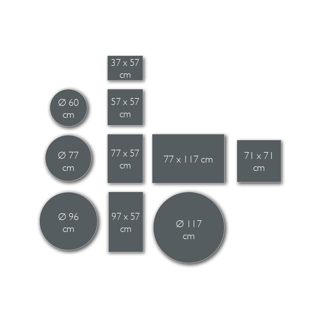 Skládací stolek BISTRO P.96 cm - Capucine_2