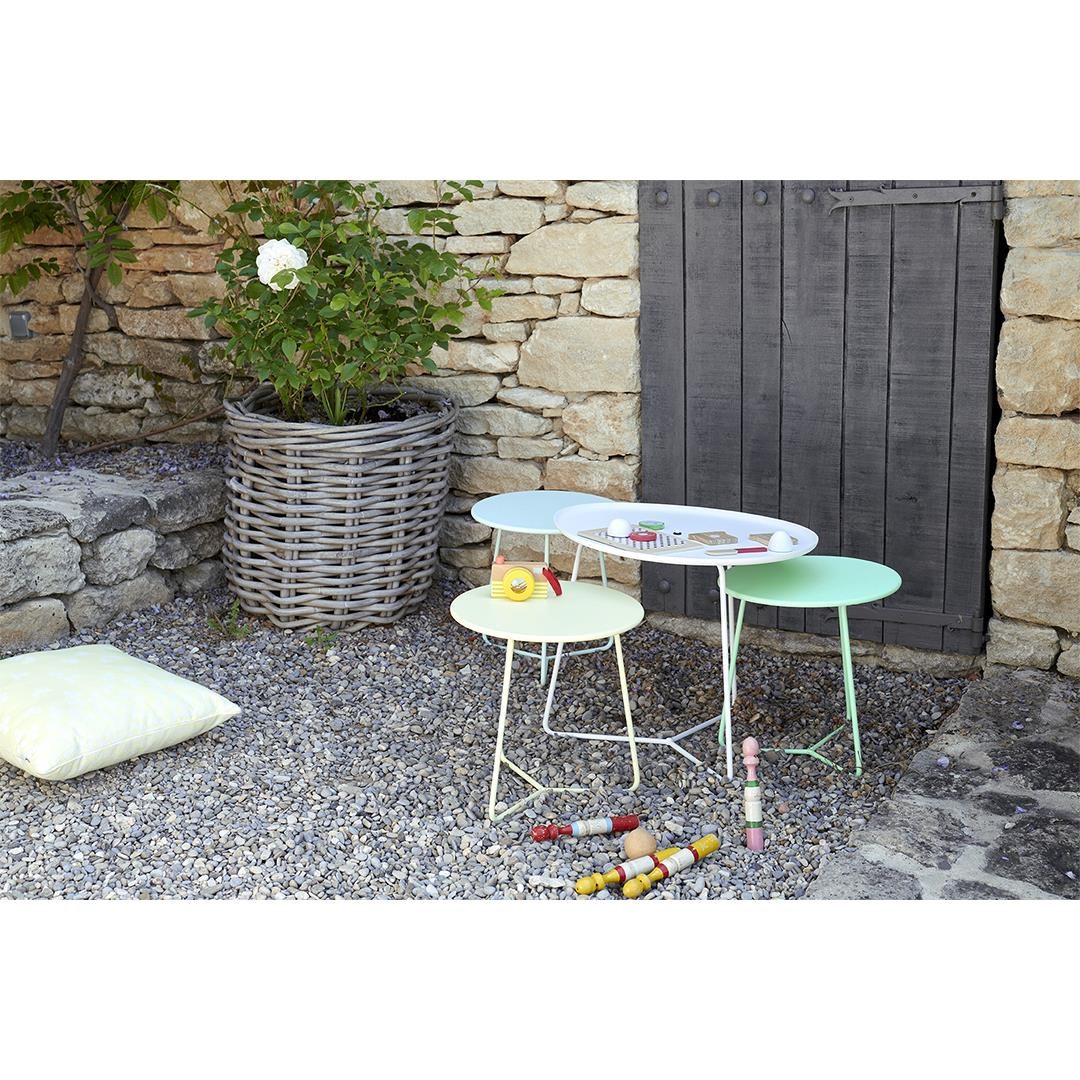 Odkládací stolek COCOTTE P.34 cm - Honey (hladký povrch)_2