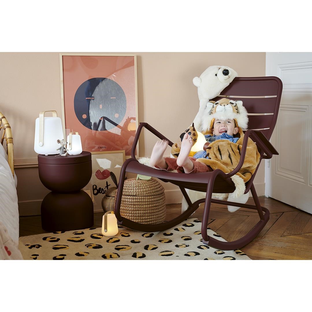 Fermob venkovní LED lampa BALAD s bambusovou rukojetí_3