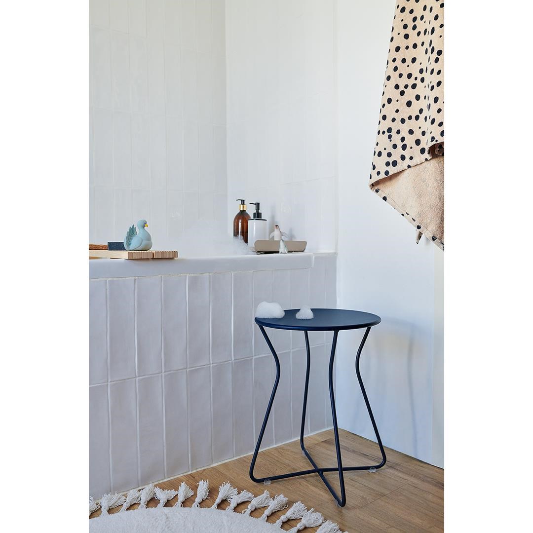 Odkládací stolek COCOTTE V.45 cm - Cotton white (jemná struktura)_1