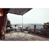 Skládací stolek BISTRO P.96 cm - Lapilli Grey_1