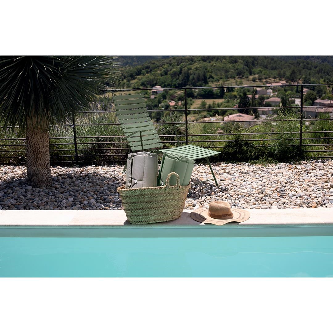 Skládací venkovní lehátko BISTRO - Acapulco Blue_0