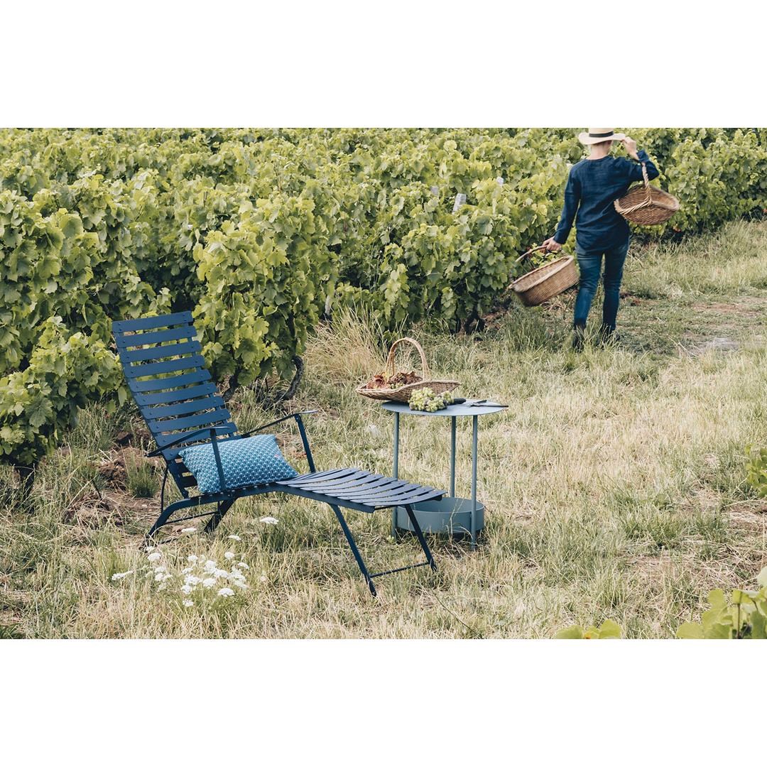 Skládací venkovní lehátko BISTRO - Acapulco Blue_2