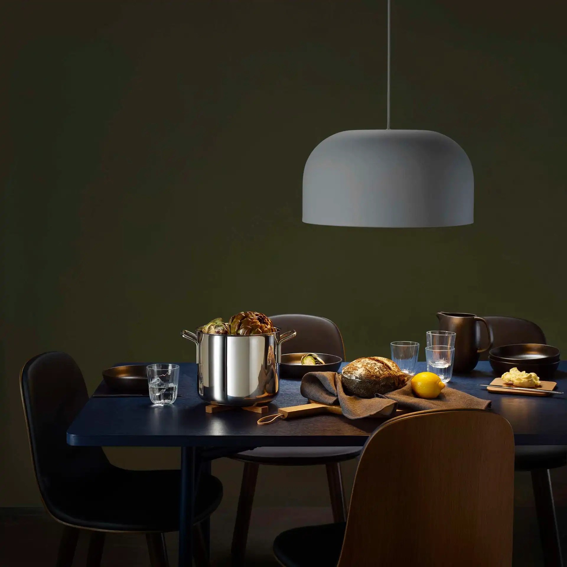 Hluboký talíř 20cm Nordic Kitchen černý_2
