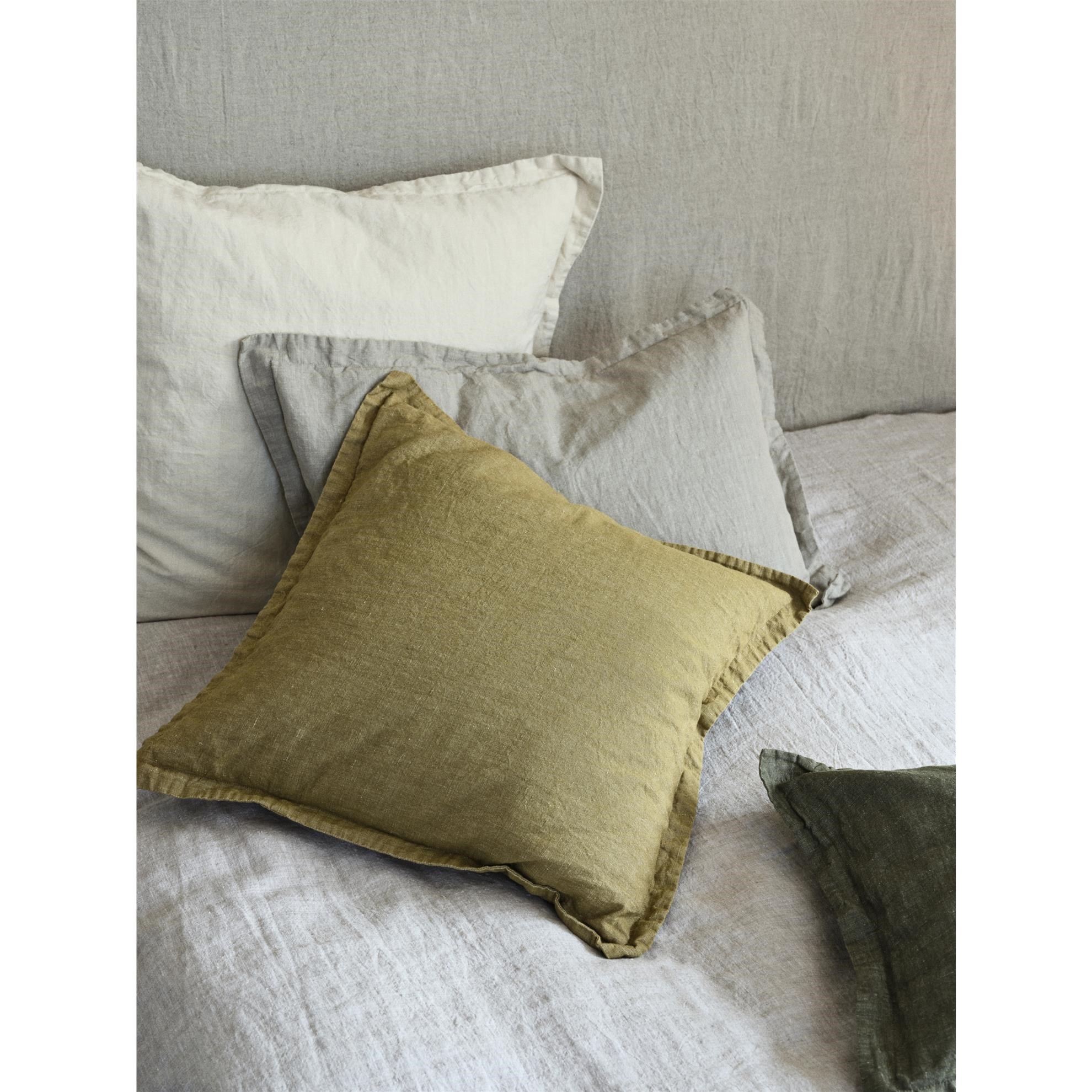 Povlak na polštář 60x60 LINN krémový_3