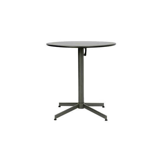 Kulatý kovový stolek HELO P.70m zelený_4