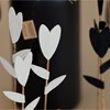 Papírová dekorace Tulip V.30 cm bílá_0