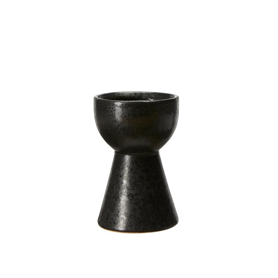 Váza/květináč MANDY hyacint V.12cm černý_0