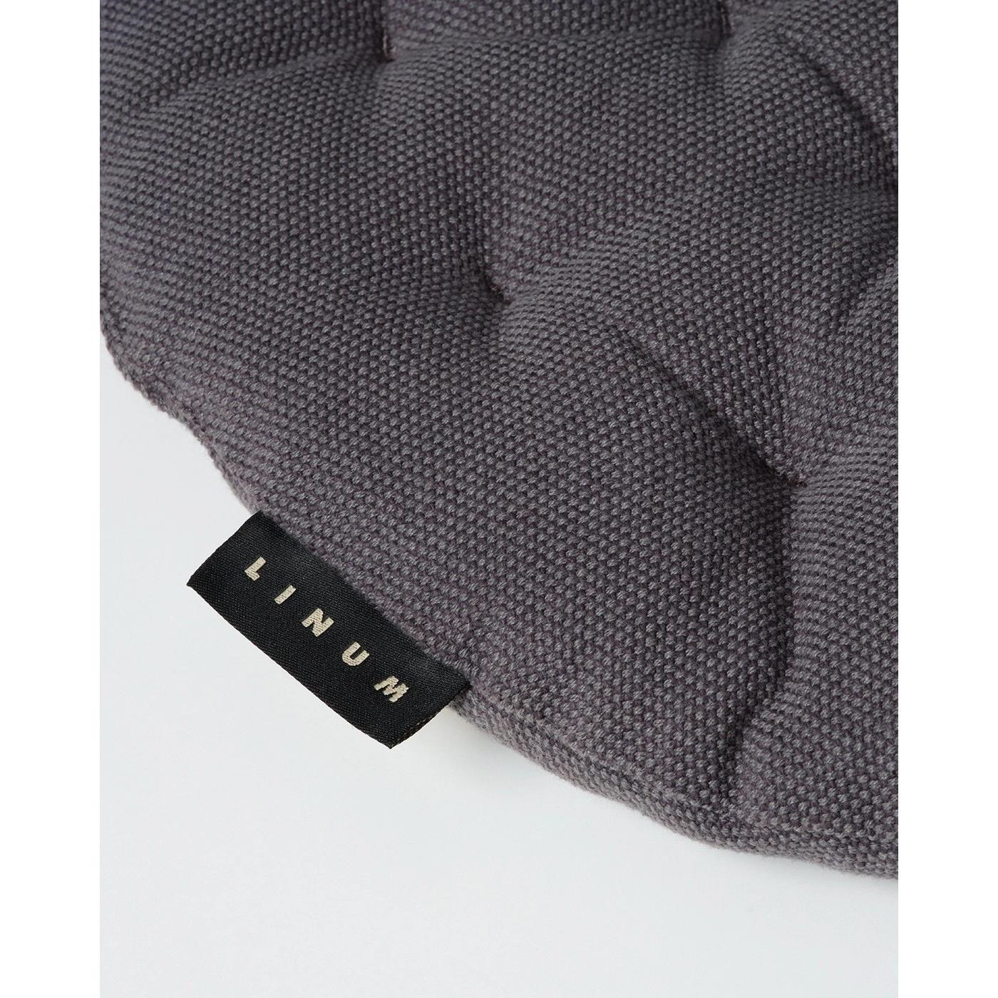 Sedák na židli s výplní PEPPER P.37 cm šedá_0