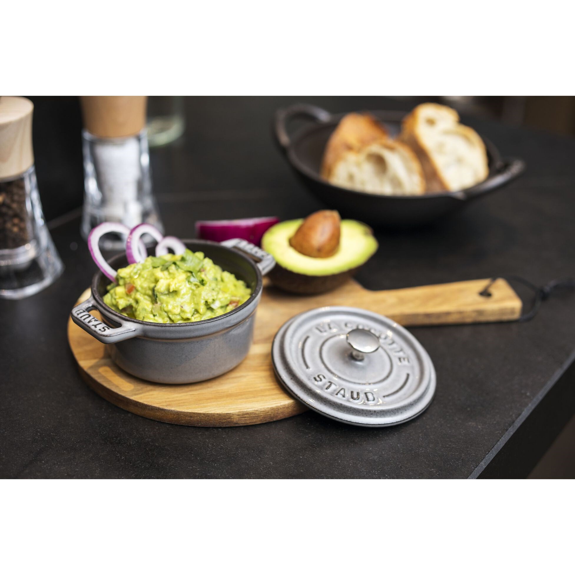Hrnec STAUB  kulatý 10 cm šedý 0,25l_0
