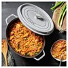 Hrnec STAUB  oválný 31 cm šedý 5,5l_1