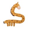Plyšová hračka IBBER ve tvaru žirafy oranžová_3