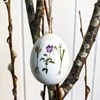 Obrázek z Velikonoční vajíčko na zavěšení Natural 6,5x4 cm dolomit 