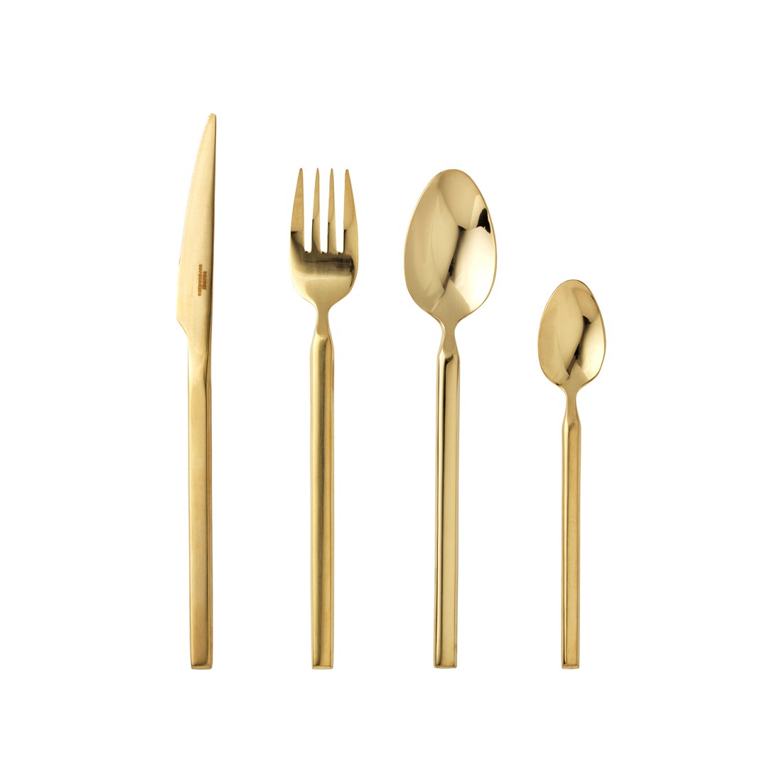 Sada příborů TVIS zlatá SET/16 ks_0