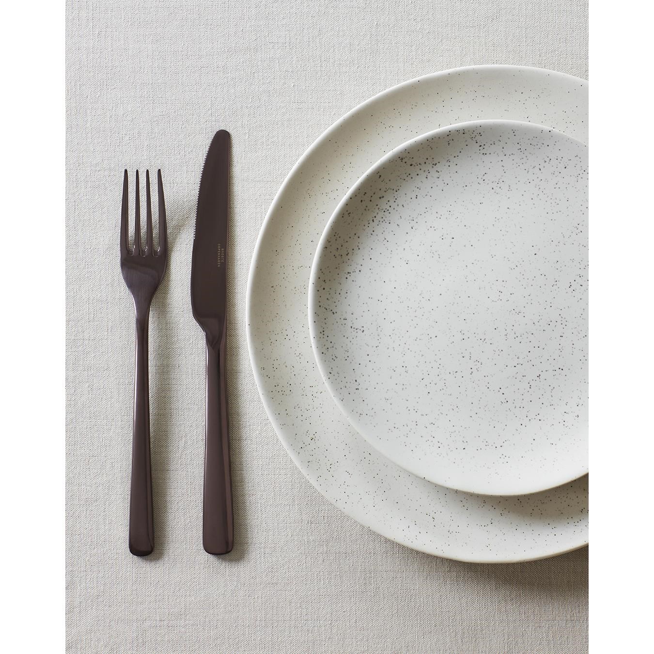 Sada příborů HUNE hnědá SET/16ks_1