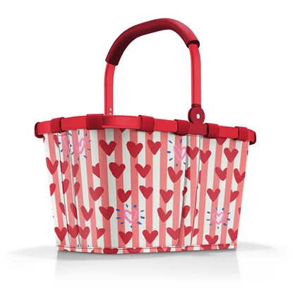 Nákupní košík Carrybag frame hearts & stripes_4