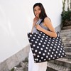 Taška přes rameno Shopper XL dots white_0