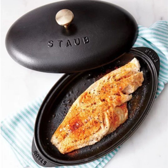 Obrázek z Zapékací forma STAUB s poklicí 31 cm litinová 700ml 