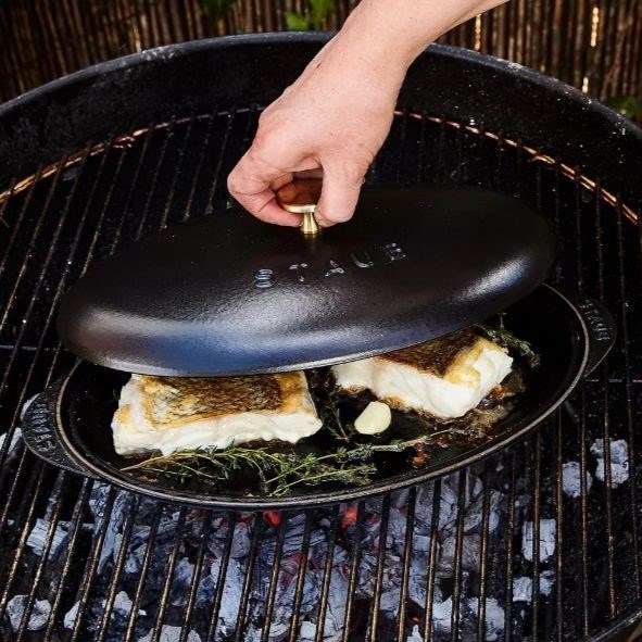 Obrázek z Zapékací forma STAUB s poklicí 31 cm litinová 700ml 