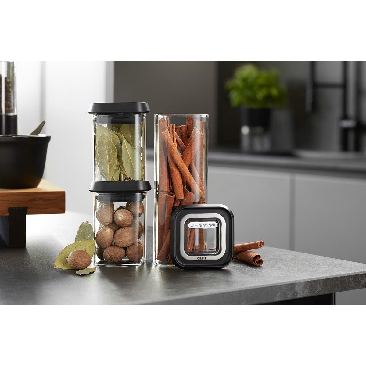 Skladovací skleněná dóza PANTRY mini 400 ml_1