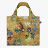 LOQI skládací taška - Museum - VGM 50th / Flower Pattern, Gold - VAN GOGH_1