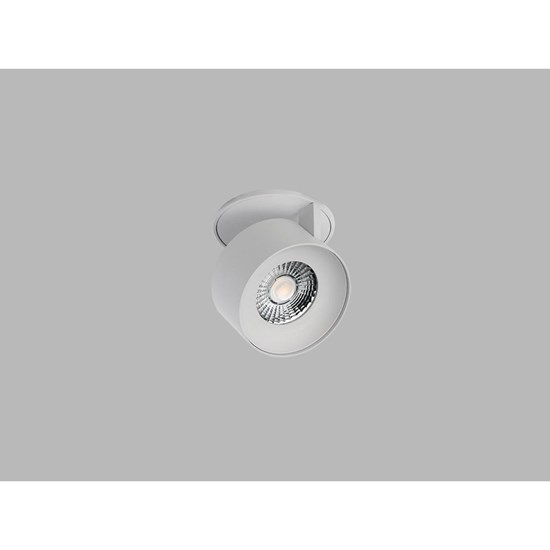 Vnitřní otočné zapuštěné svítidlo KLIP P.7,7 cm bílé_1