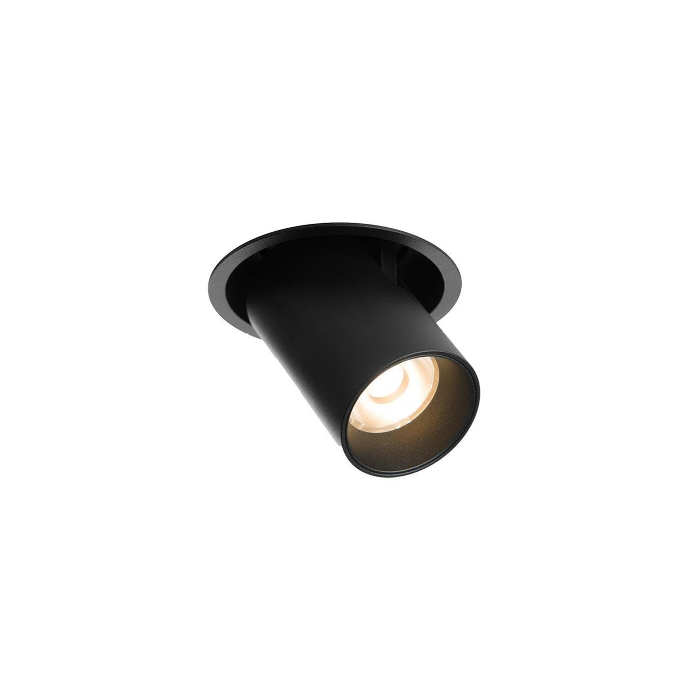Výsuvné vnitřní stropní svítidlo HIDE P.10 cm černé_0