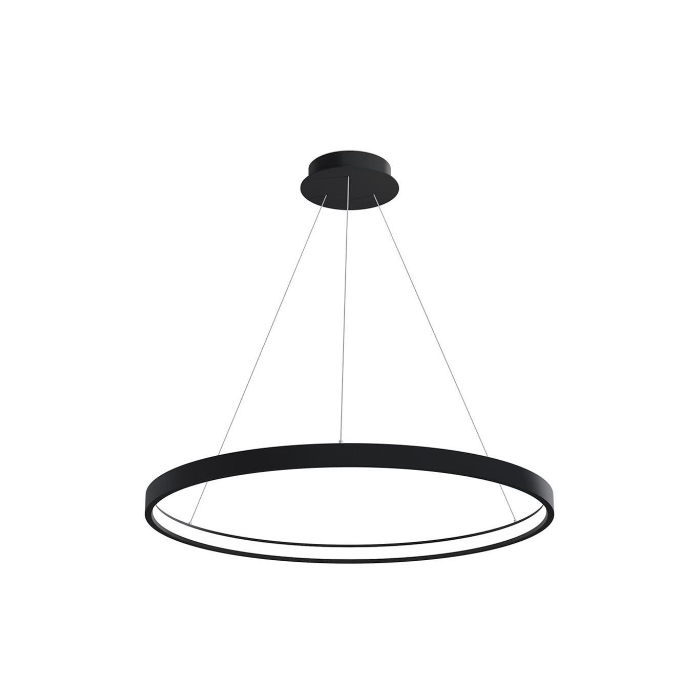 Závěsné vnitřní stropní svítidlo CIRO P.80 cm černé - TRIAC stmívání_1
