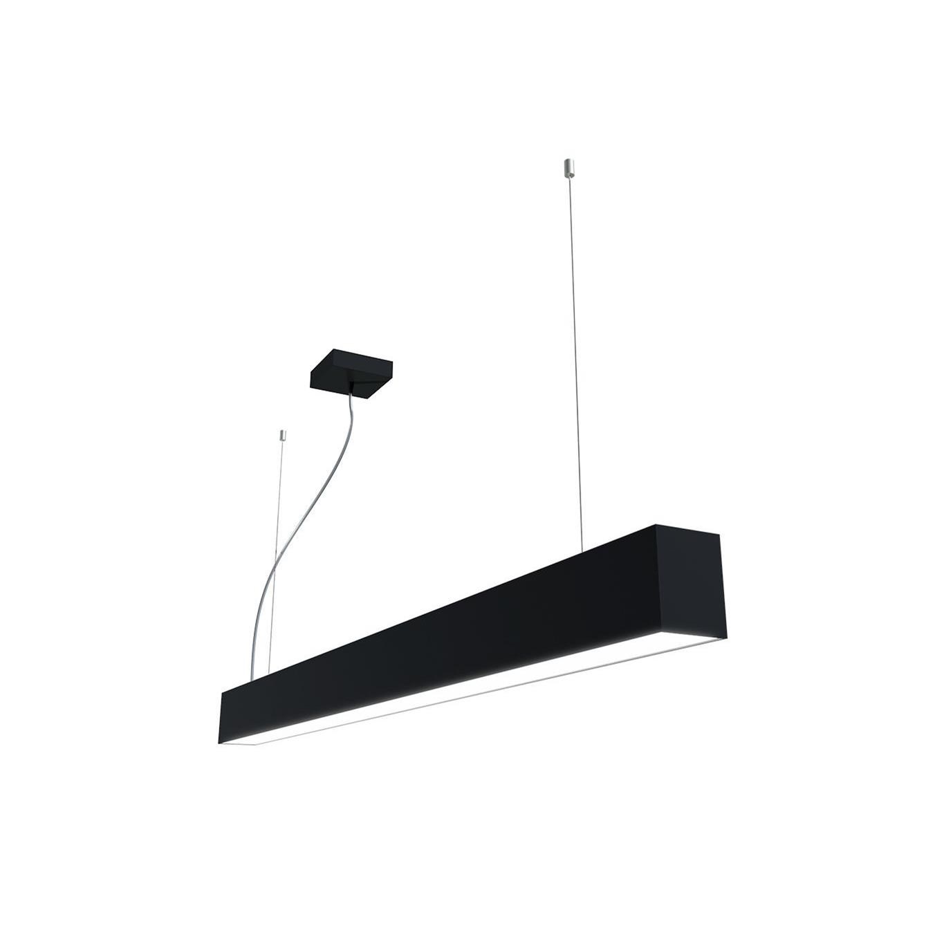 Závěsné vnitřní stropní svítidlo LINO D.120 cm černé_0