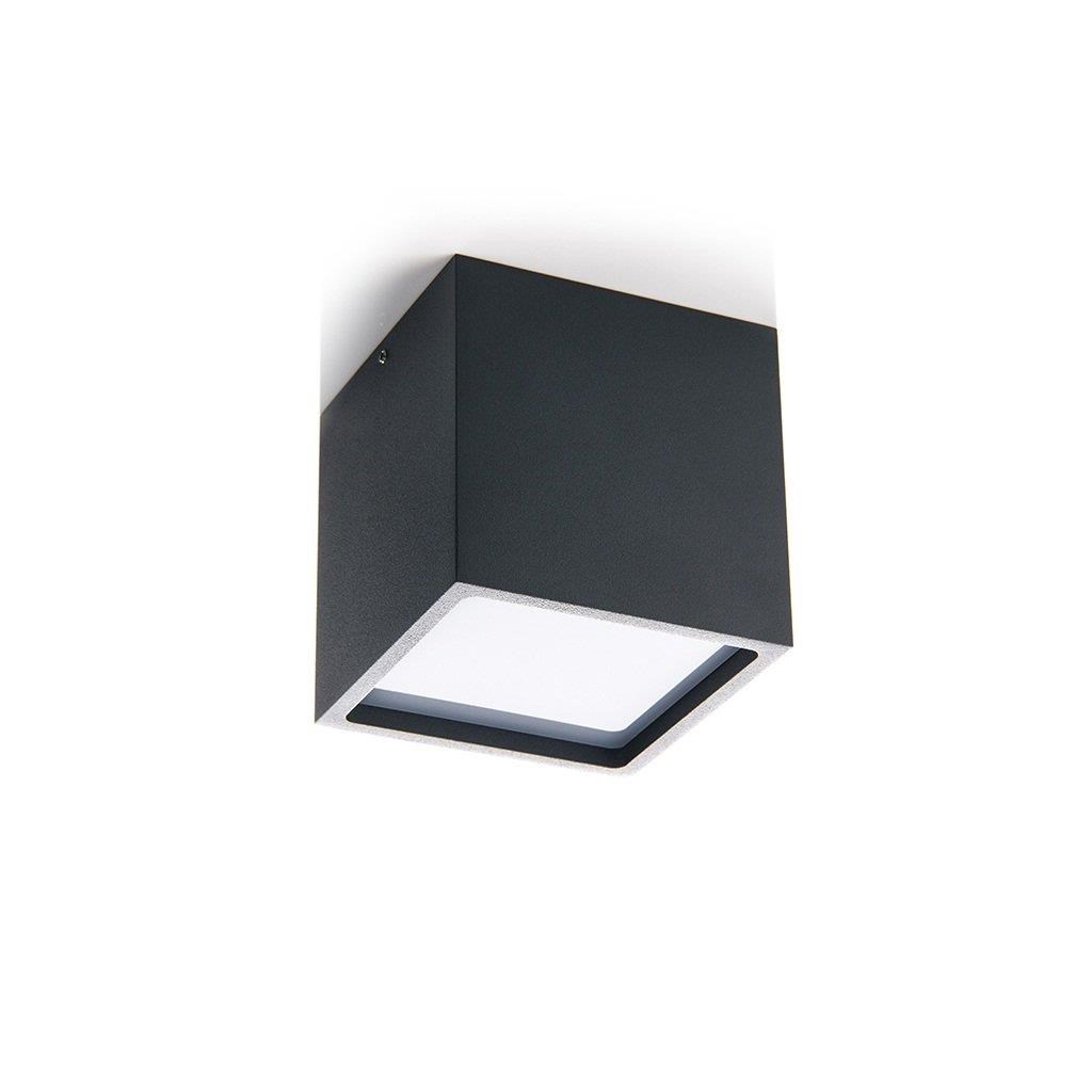 Venkovní stropní svítidlo CUBE antracitové_3