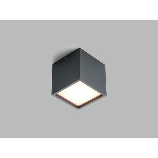 Venkovní stropní svítidlo CUBE antracitové_8