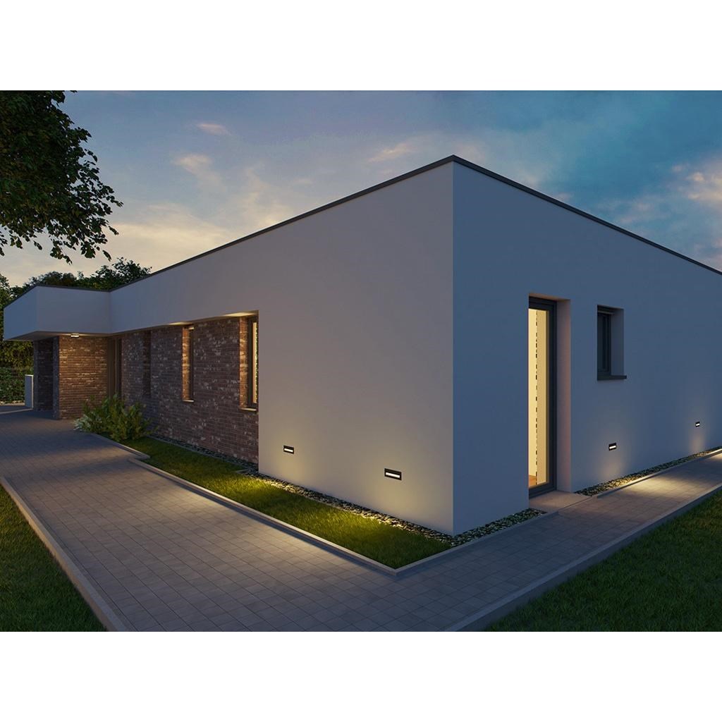 Venkovní nástěnné zapuštěné svítidlo STEP IN-L 25x8,7 cm antracitové_3