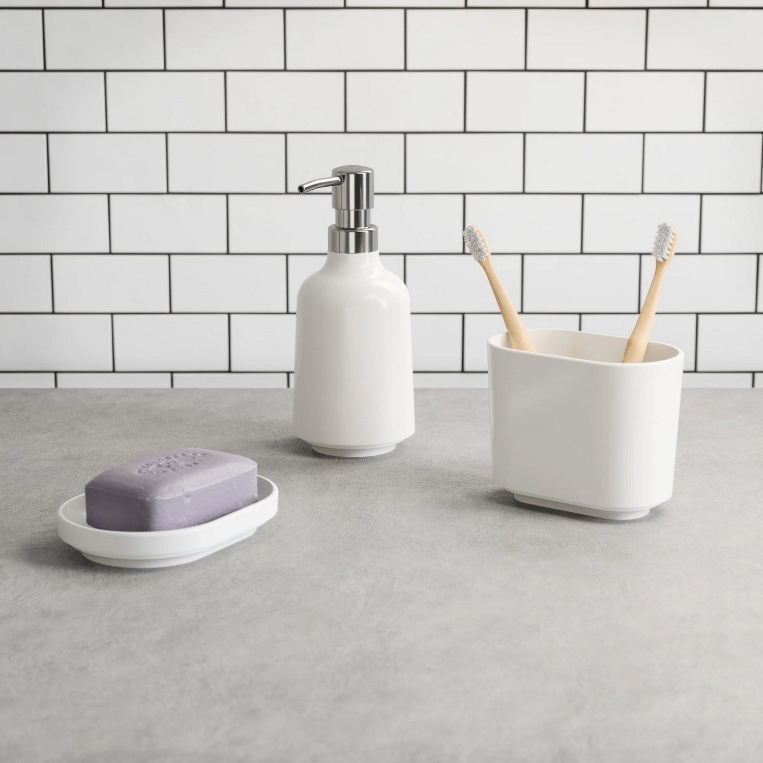 Dávkovač mýdla STEP bílý_2