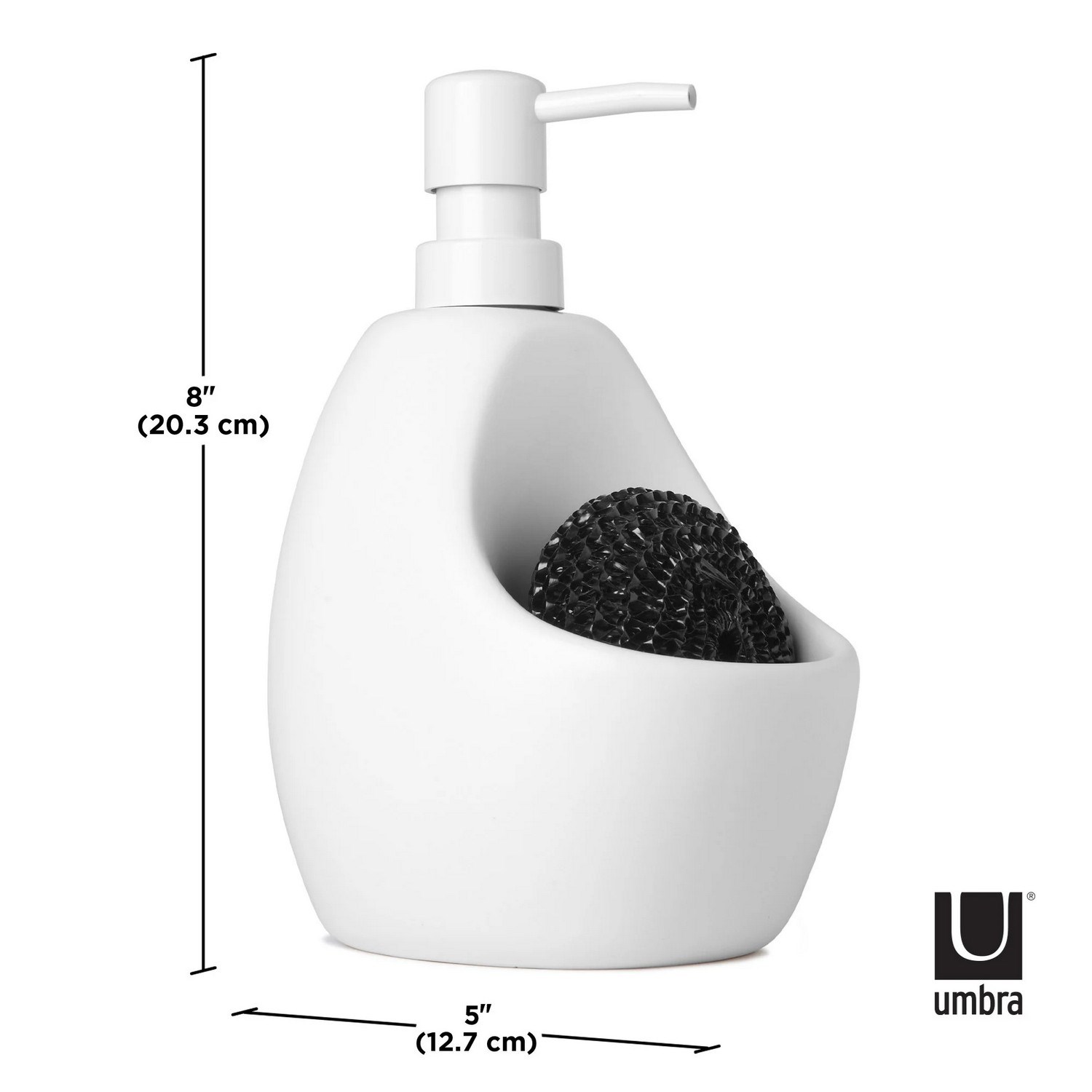 Dávkovač saponátu JOEY 600 ml bílý_0