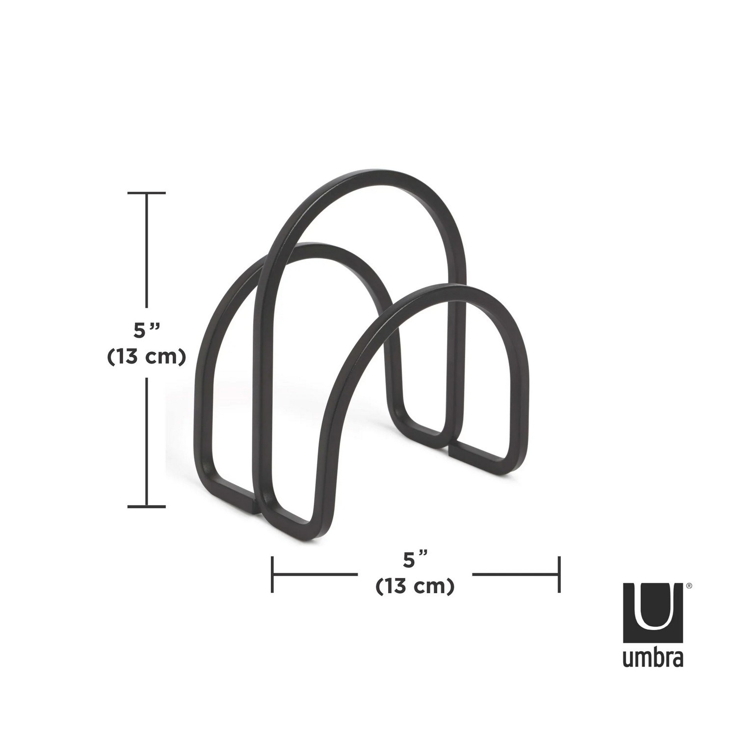 Stojánek na ubrousky SQUIRE černý_0