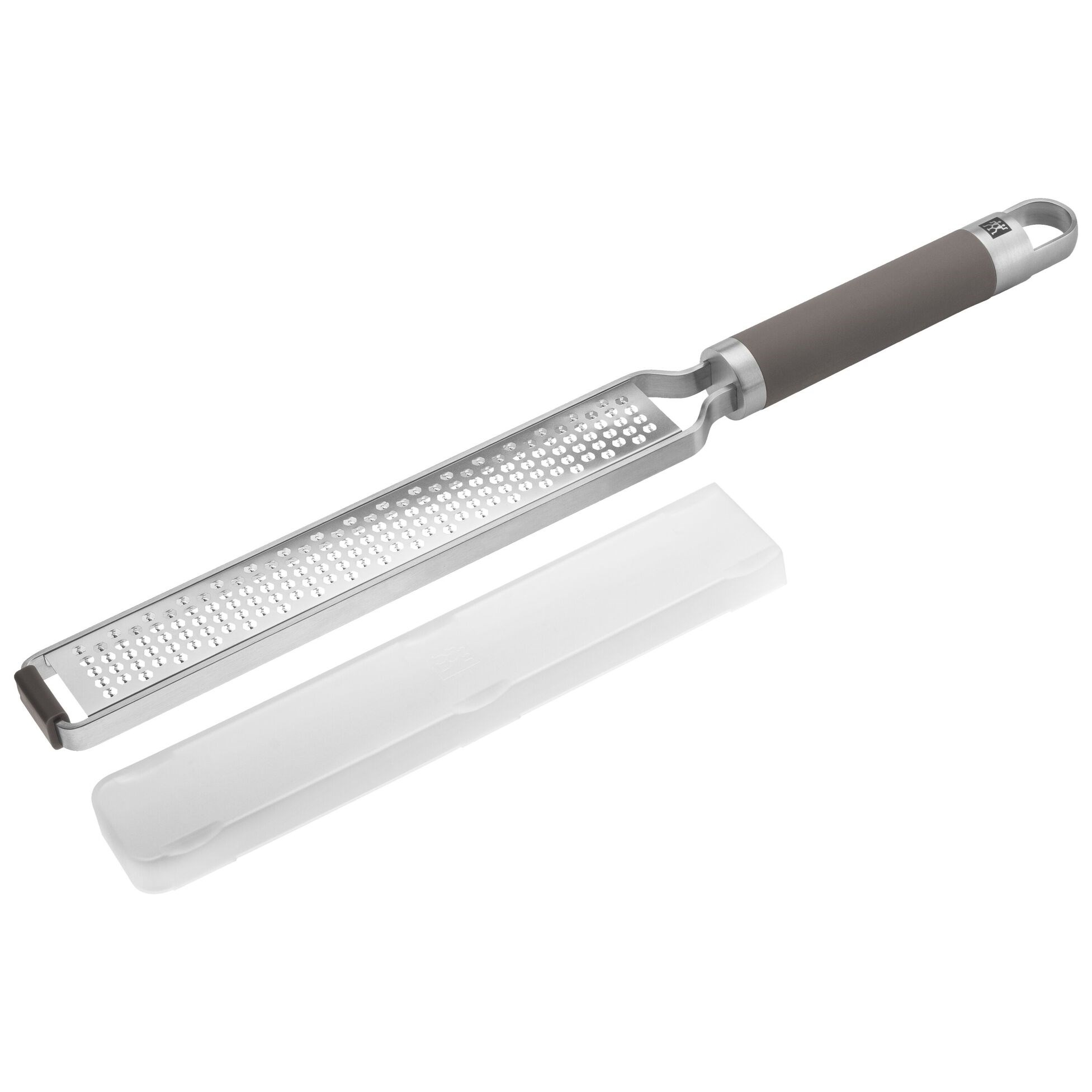 Nerezové struhadlo TWIN PRO zester D.38cm šedé_2
