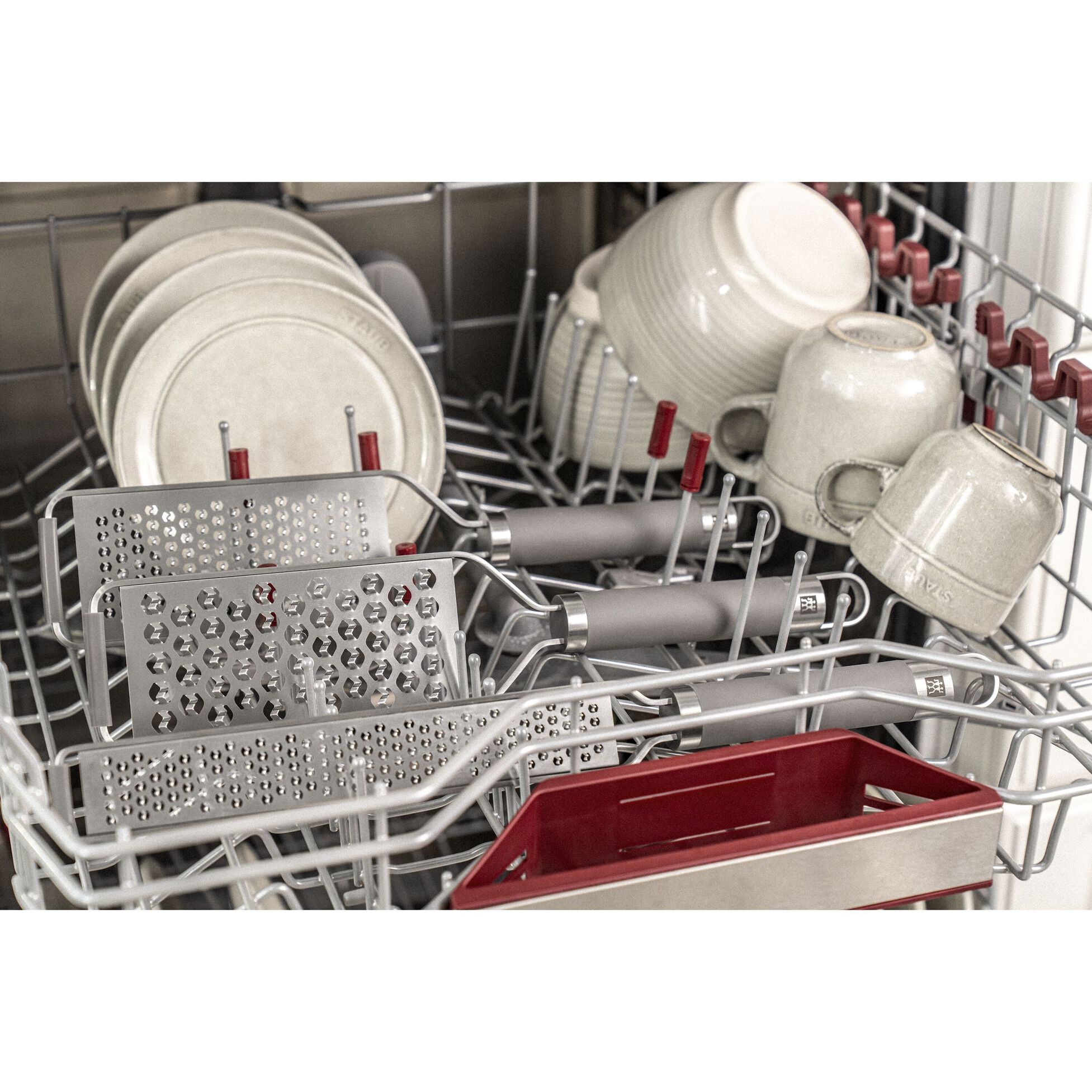Nerezové struhadlo TWIN PRO zester D.38cm šedé_3