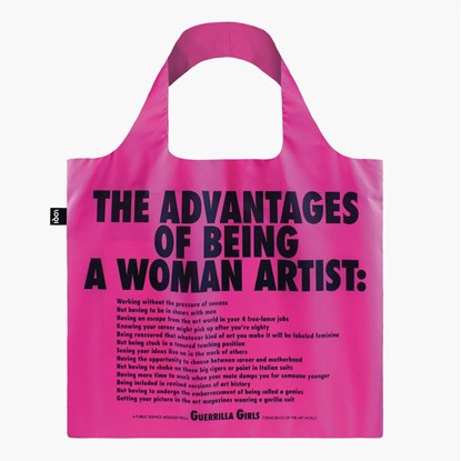 LOQI skládací taška - Museum - The Advantages Of Being - GUERRILLA GIRLS_5
