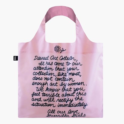 LOQI skládací taška - Museum - Dearest Art Collector - GUERRILLA GIRLS_5