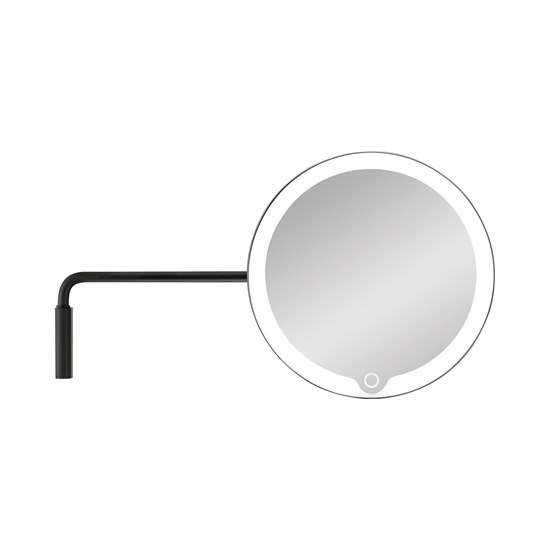 LED nástěnné kosmetické zrcadlo MODO černé_0