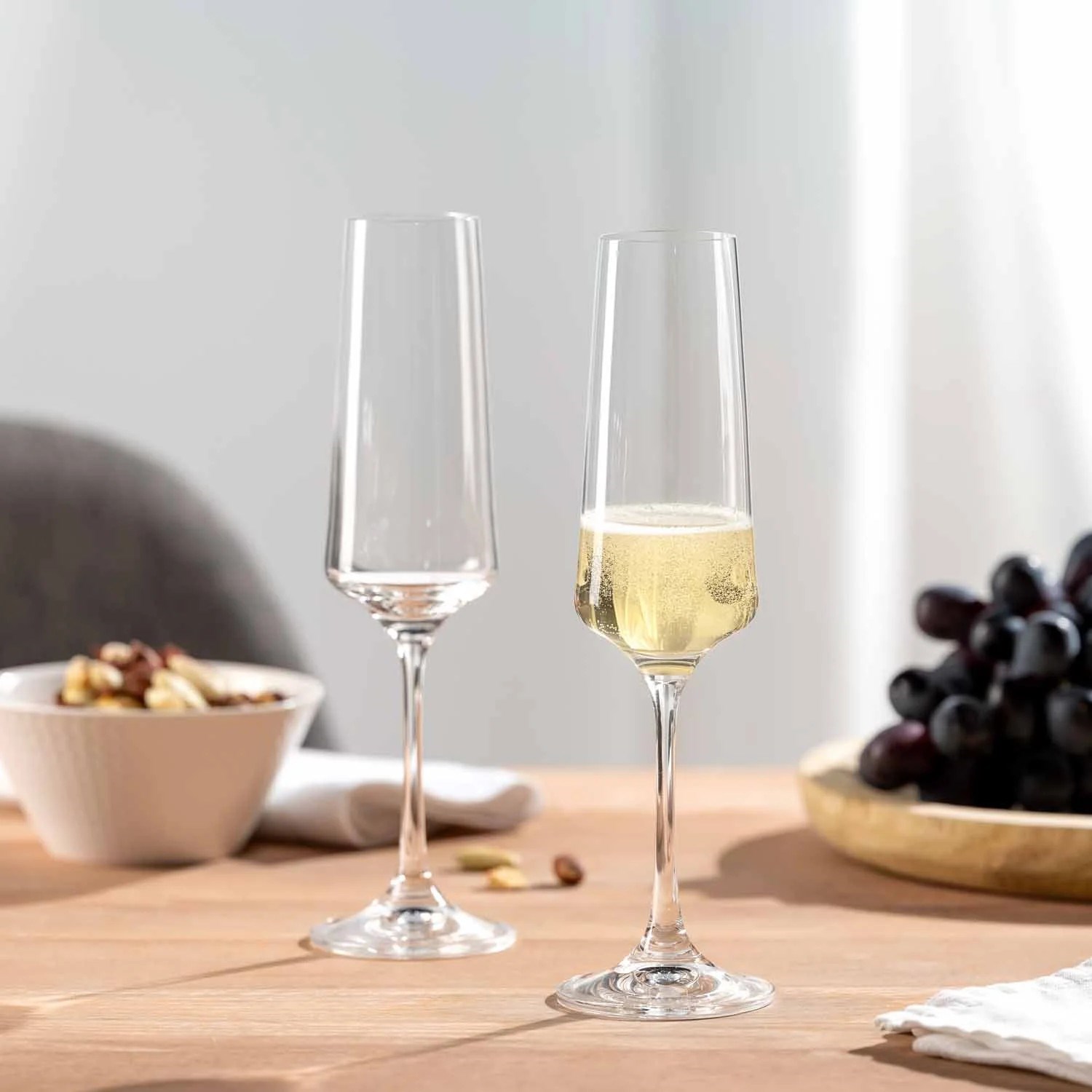 Sklenice na sekt PALADINO 220 ml čirá_1