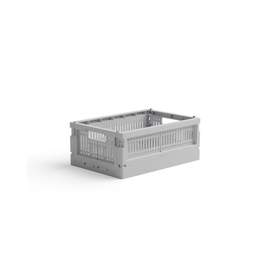 Skládací přepravka mini Made Crate - misty grey_0