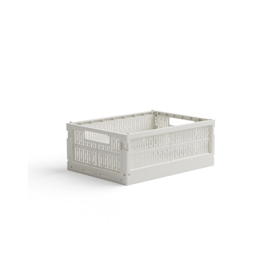 Skládací přepravka midi Made Crate - milk_0