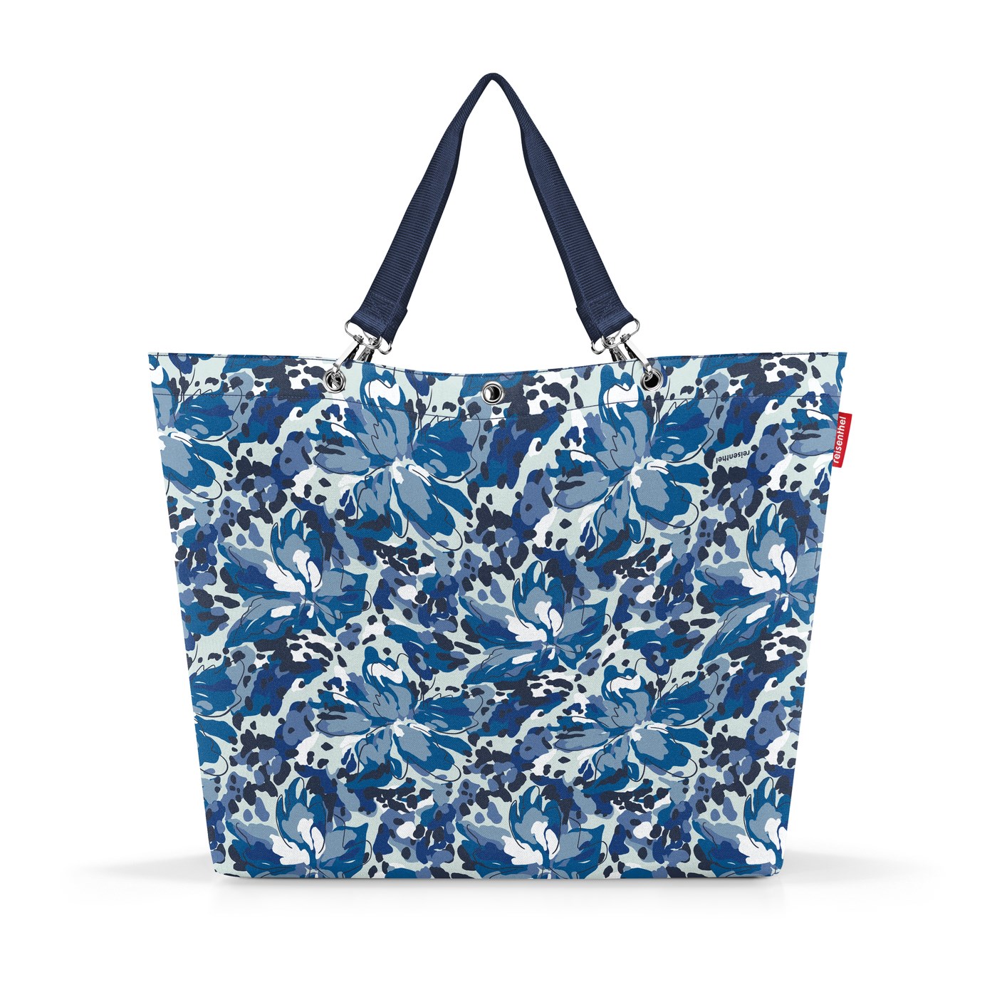 Taška přes rameno Shopper XL flora blue_1