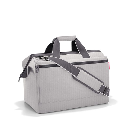 Cestovní taška Reisenthel Allrounder L pocket herringbone grey_4