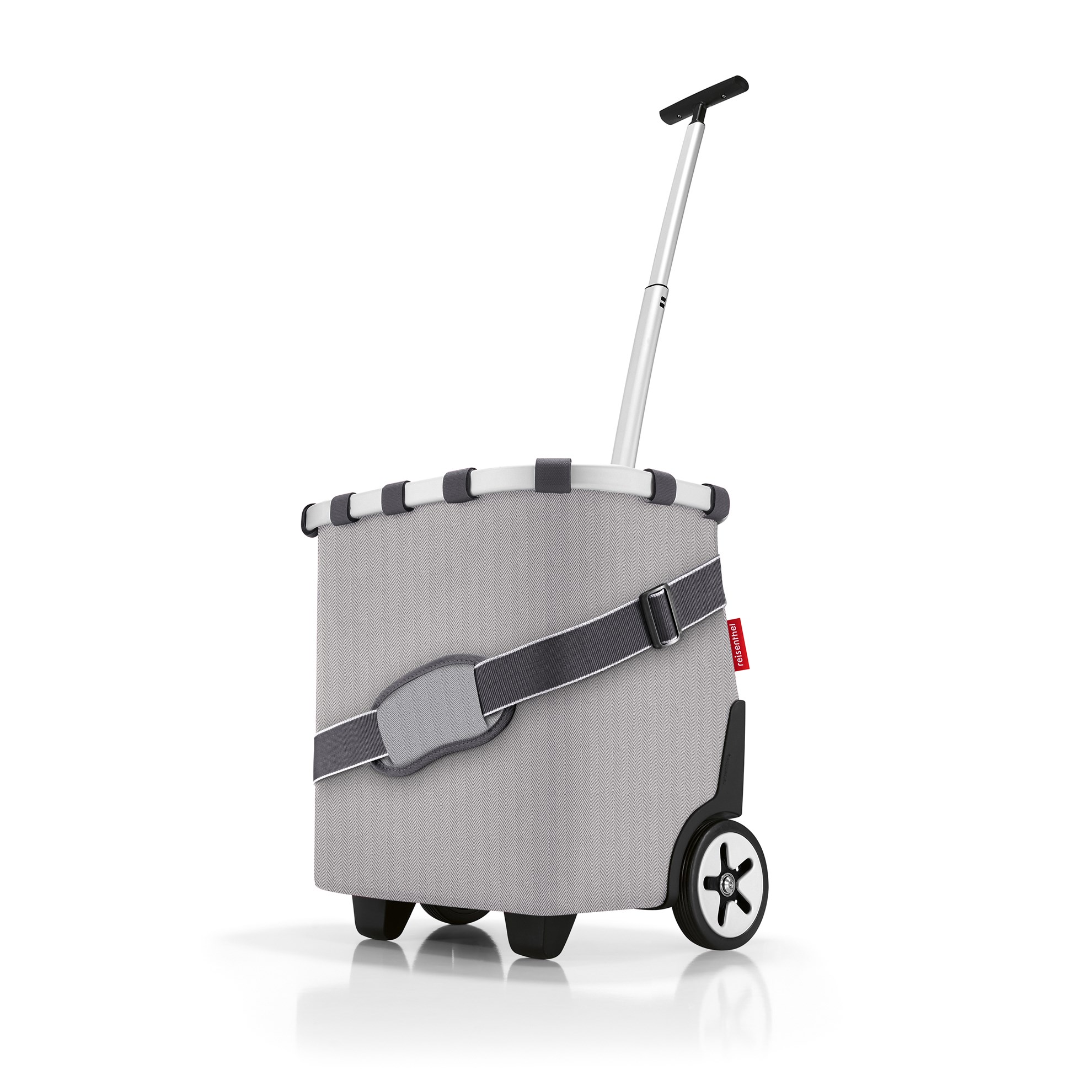 Taška na kolečkách Reisenthel Carrycruiser herringbone grey_6