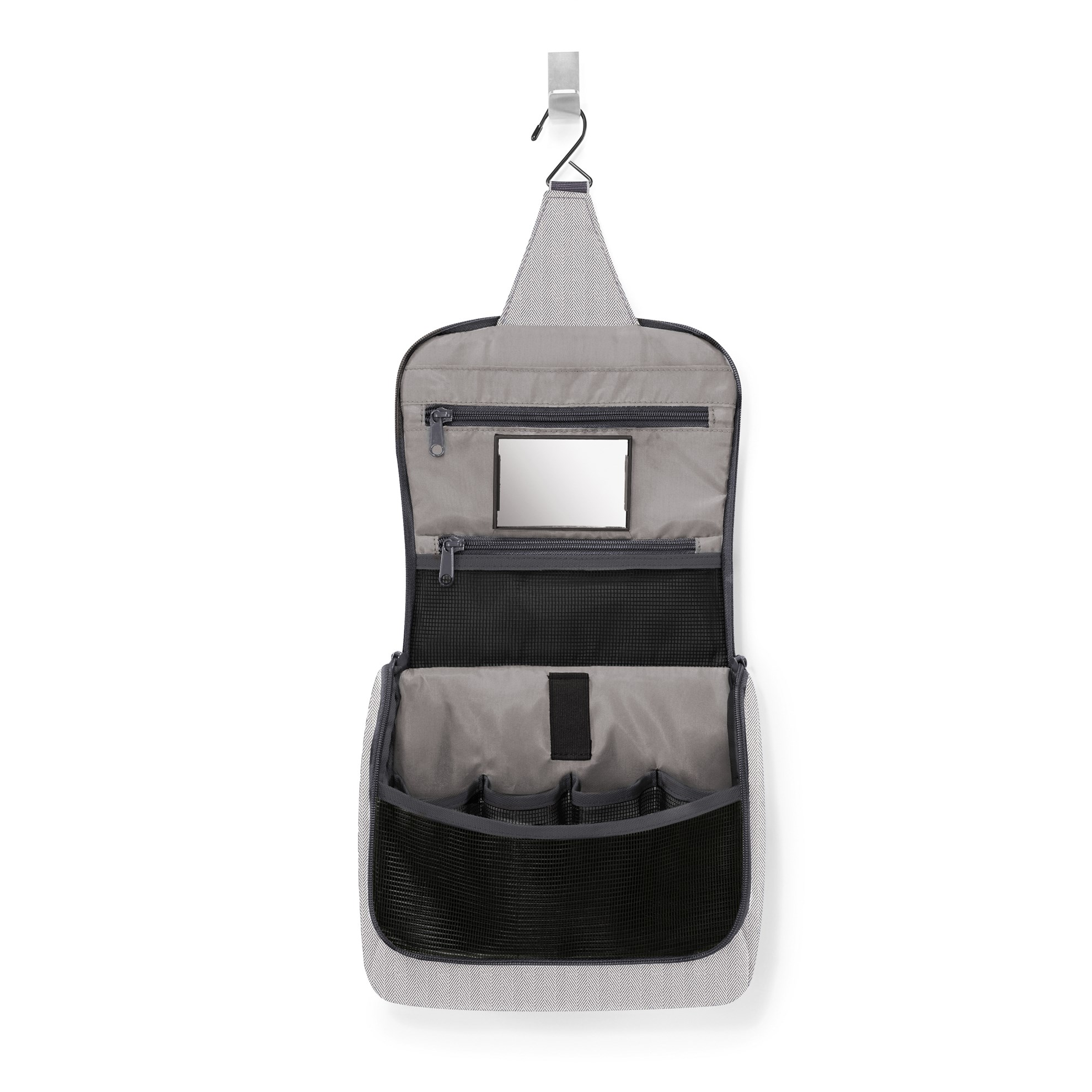 Toaletní taška Reisenthel Toiletbag herringbone grey_0