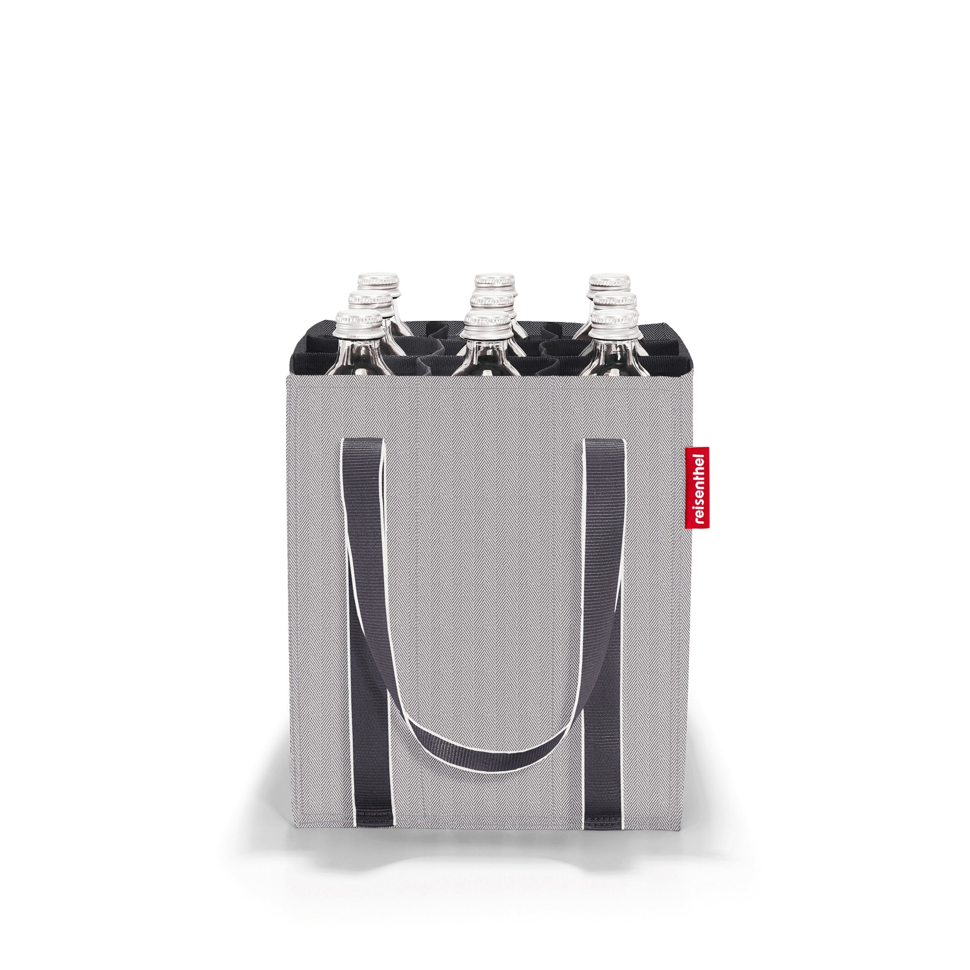 Taška na lahve Reisenthel Bottlebag herringbone grey_0
